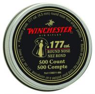 WINCHESTER .177 RN PELLET 500 COUNT TIN 6 PACK CASE - 987419-446