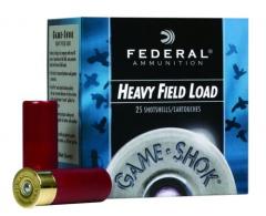Federal Game-Shok Heavy Field Load 12 ga. 2.75 in. 1 1/8 oz. 4 Shot 25 rd.