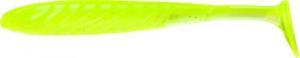 YUM PULSE 4" CHARTREUSE CLEAR SHAD - YPL4198