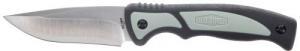 Old Timer Trail Boss 3.70" Fixed Drop Point Plain Stainless Steel Blade 5.25" TPE Handle Includes Sheath