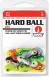VMC Hard Ball Jig , Sinking 1/4 oz, #2/0 Hook, Assorted, 10pk - HBJ14K
