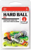 VMC Hard Ball Jig , Sinking 3/8 oz, #2/0 Hook, Assorted, 25pk - HBJ38VP
