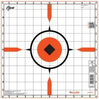 Allen Rigid Sight-In Target 12"x12" 10 Pack - 15576