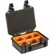 Pelican Vault V100 Small Case with Lid Foam and Dividers - VCV100-0040-BLK
