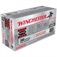 Winchester Super-X Cowboy 38 Spl 158gr LFN 50/bx (50 rounds per box) - WINUSA38CB