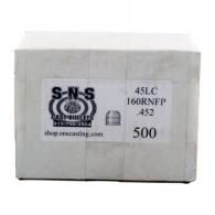 SNS CAST BULLET 45LC .452 160GR RNFP - SS45LC160RNFP