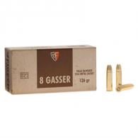 Fiocchi Specialty 8mm Gasser 126gr FMJ 50/bx (50 rounds per box) - FI8G
