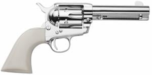 Traditions Firearms 1873 Frontier Nickel 5.5" 357 Magnum Revolver - SAT73-126