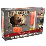 Lightfield Wildlife Control Mid-Range Rubber Ball Buckshot 12 Gauge Ammo 2 3/4" 5 Round Box - CWDB12