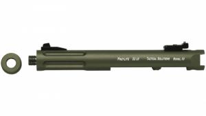 Tactical Solutions Pac-Lite Matte Olive 22 Long Rifle Barrel - PL4.5TERF-04