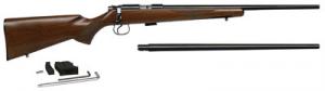 CZ Model 455 American Combo .17 HMR/.22 LR Bolt Action Rifle - 02120