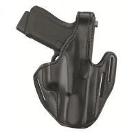 GOULD AND GOODRICH -LEATHER 3 SLOT PANCAKE HOLSTER - B733-G17