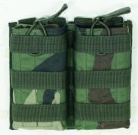 M4/M16 Open Top Mag Pouch W/ Bungee System | Woodland - 20-8585005000