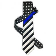 Thin Blue Line American Flag Tie Standard - TBL-AM-TIE