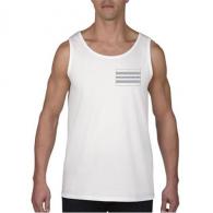 Thin Blue Line Chicago Thin Blue Line Flag Small - CHIC-TANK-WHITE-S