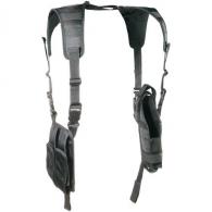 Leapers Inc. UTG Vertical Shoulder Holster, Black - PVC-H175B