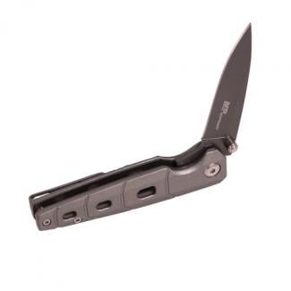 Smith & Wesson by BTI Tools M&P Bodyguard 2 3/4" Blade, Gray Rubberized Aluminum Handle, Boxed - 1100068