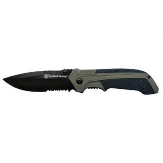 Smith & Wesson by BTI Tools Assisted Opening Knife with 3 1/4" Blade, Clam Package - 1100037