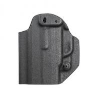Mission First Tactical Ambidextrous Appendix IWB/OWB Holster S&W M&P Shield 2.0 9mm/40 Caliber with Integrated Laser, Right H - HSWSHS-LAIWBA-BL
