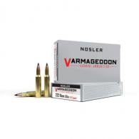 Nosler Varmageddon Rifle Ammunition 222 Rem. 50 gr. VG FBT 20 rd. - 65137