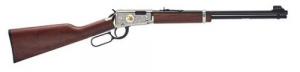 Henry H00125 Lever Action 22LR Classic 25th Anniversary Edition 18.5" Nickel-Plated Receiver