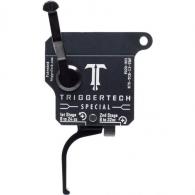 TriggerTech Rem 700 Special Two Stage Trigger PVD Black Pro Curved Top Safe - R70-TCB-13-TBF