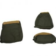 TOC 3-Piece Bench Rest Bags Green Filled - BRB3CLF-28211