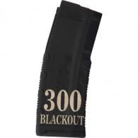Black Rain Ordnance Lasered AR15 Magazine .300 Black 30 rd. - BRO-MAG30-300BLK