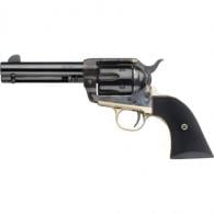 Pietta 1873 Gunfighter Revolver .45 LC 4.75 in. Checkered Black Grip - HF45CHBR434NMPC