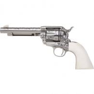 Pietta 1873 The US Grant Revolver .45 LC 4.75 in. Nickel Engraved Ultra Ivor - GW45USG434NMUI