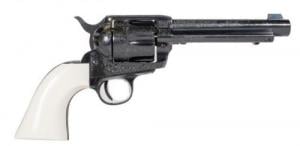 Pietta Deluxe Grand Californian Revolver 357 Mag. 5.5 in. Casehardened Engr - GW357CHE512NMCF