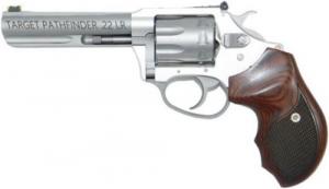 Charter Arms Pathfinder .22 LR 8 Round Anodized & Stainless Steel Rosewood Checkered Grips - 72243