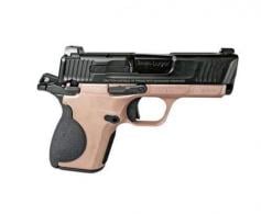 Smith & Wesson CSX Thumb Safety Black 9mm 3.1in 10/12rnd-Rose Frame - 12615RF