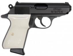 Walther Arms PPK/S, .380 ACP, 3.3" Barrel, Fixed Sights, Blue, Pearl Grips - 4796015