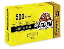 Accura 40cal 180gr Flat Point BULLETS 500ct - 05041