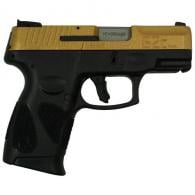Taurus G2C "Gold Glitter" 9mm Semi-Auto Handgun - 1G2C93112GG