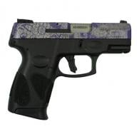 Taurus G2C "Purple Paisley" 9mm Semi-Auto Handgun - 1G2C93112PPP