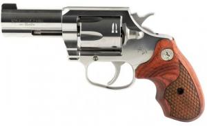 Colt King Cobra 357 Magnum 3" Stainless Snake Scale Walnut Grips 6 Shot
