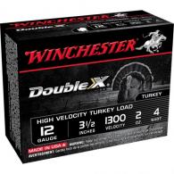 Winchester Double X High Velocity Turkey Load 12 ga. 3.5 in. 2 oz. 4 Round 1 - STH12354