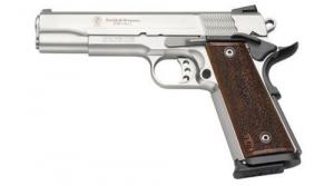 Smith & Wesson PC SW1911 Pro Series Brown Grip Handgun 9mm Revolver