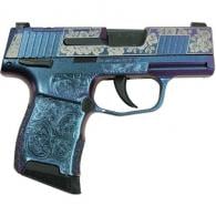 Sig Sauer "Gun & Roses-Mongoose Purple" P365 Optic Ready 9mm Semi-Auto Pistol - 3659BXR3P/681228MGR
