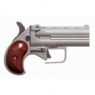 Old West Firearms Big Bore Derringer Handgun 9mm Luger 2rd Capacity 3.5" Barrel Satin with Rosewood Grips - BBG9SROWF