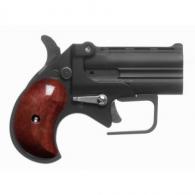 Old West Firearms Derringer Short Bore Handgun 9mm Luger 2rd Capacity 2.75" Barrel Black with Rosewood Grips - SBG9BROWF