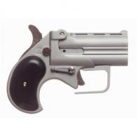 Old West Firearms Derringer Short Bore Handgun 9mm Luger 2rd Capacity 2.75" Barrel Satin with Black Grips with Guardian Package
