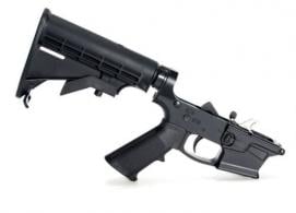 FACTORY BLEM - KE Arms Billet Complete 9mm Lower - Black | M4 Buttstock | BLEMISHED, sold As-Is - KE-9