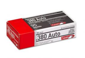 Main product image for Aguila Ammunition 380 ACP 95gr FMJ 1000rd Case
