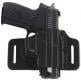 Main product image for Galco TS212B TacSlide Black Kydex Holster w/Leather Backing Belt 1911 3-5" Right Hand