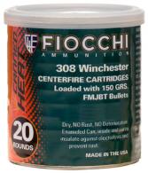 Fiocchi CANNED HEAT 308 Winchester (7.62 NATO) Full Metal Ja - 308CA