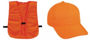 Outdoor Cap Ball Cap And Vest Orange Vest And Ball Ca - BLZCPV