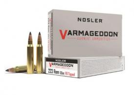 Nosler Varmageddon 223 Remington/5.56 Nato Flat Base Hollow - 65140